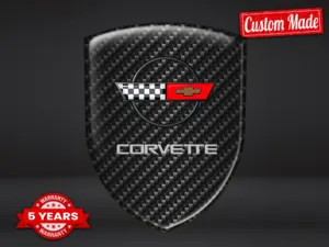 Corvette Selbstklebende Sticker Limitiert Hochwertig Robust